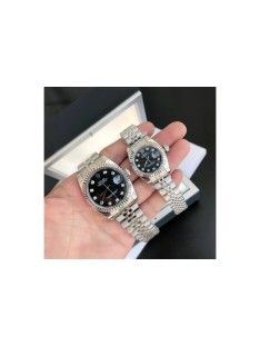 rolex datejust 36/28mm ss/ss jub negro/dial